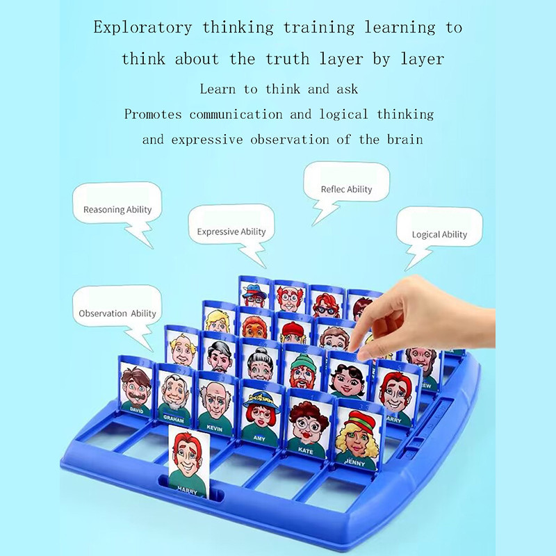 私が誰か当ててみよう ボードゲーム 親子インタラクションおも - Board Game Guess Who のレビューと価格