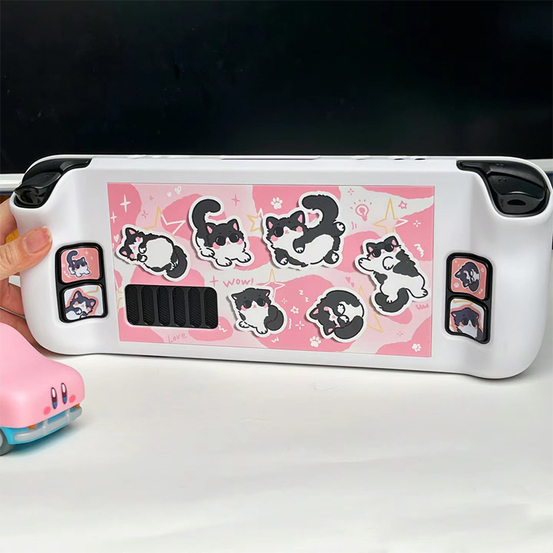 漫画ミルク猫保護ケーススチームデッキゲームコンソール用かわい - Board Game Steam のレビューと価格