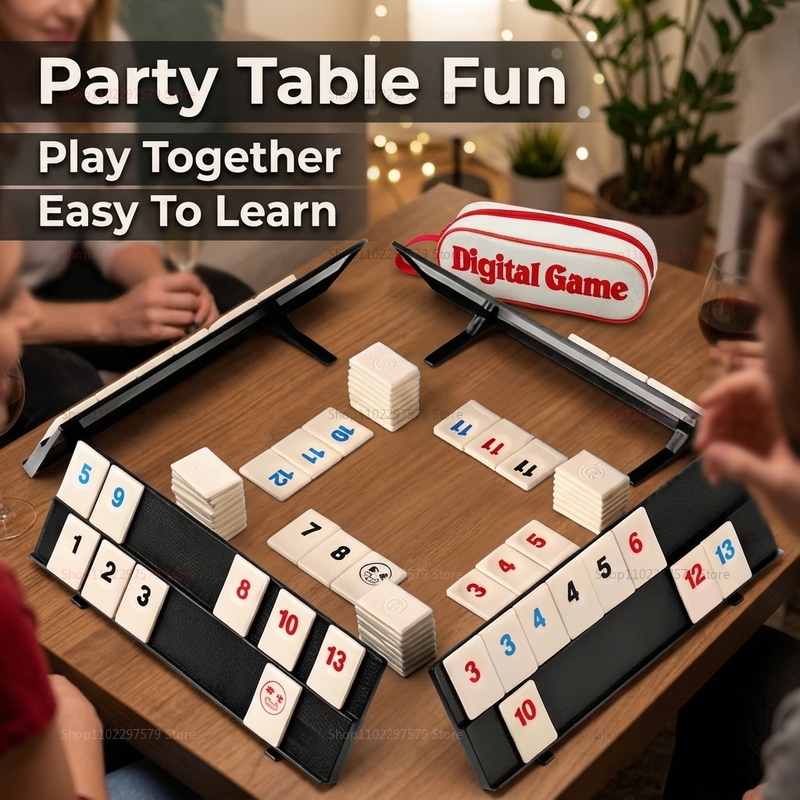 2026年新作ラミーキューブゲームセット、4つのラック、10 - Board Game Steam のレビューと価格