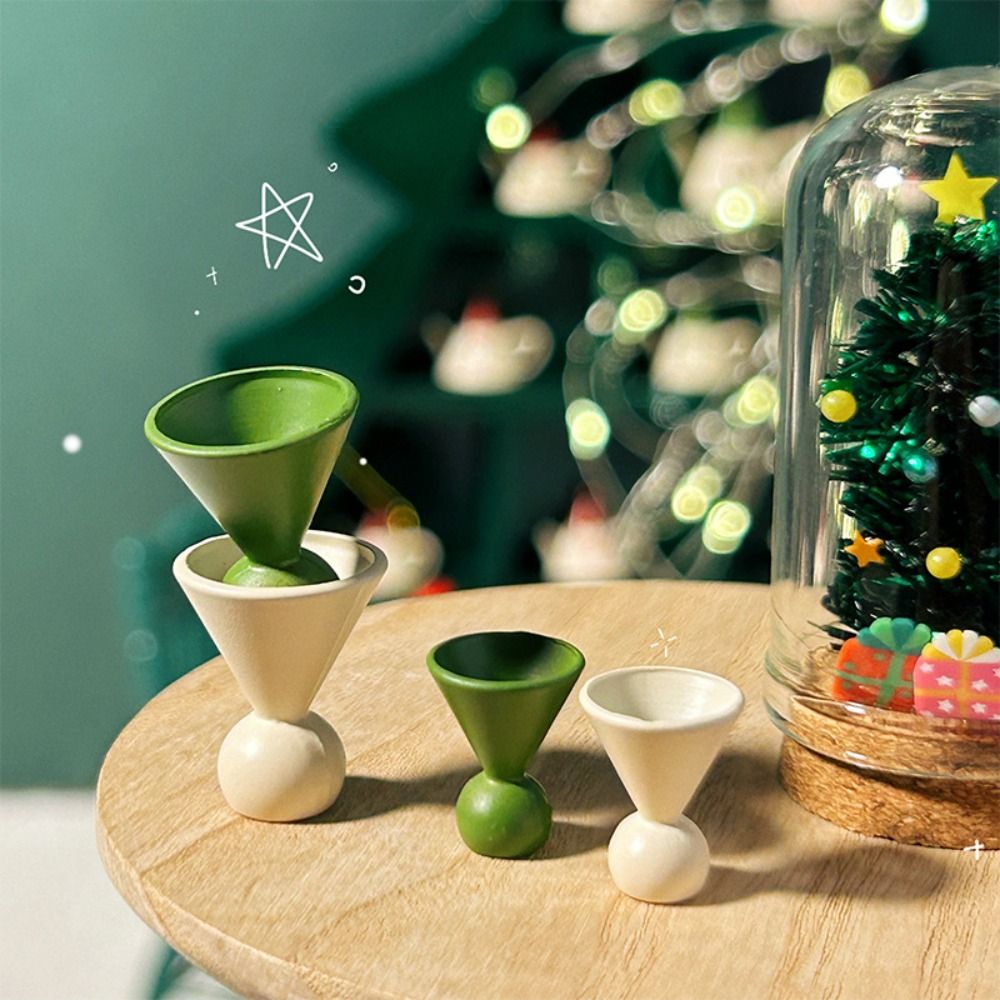 1/12 1/6 ミニチュアドールハウスティーセット模擬クリ - Miniature Painting Set のレビューと価格