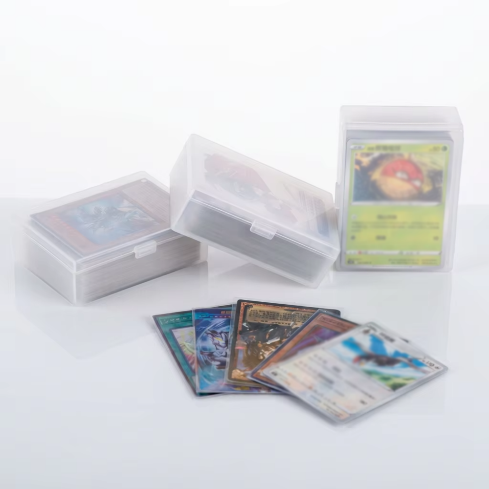 トレーディングカードボックス、透明プラスチック製、TGC、ポ - Board Game Store のレビューと価格