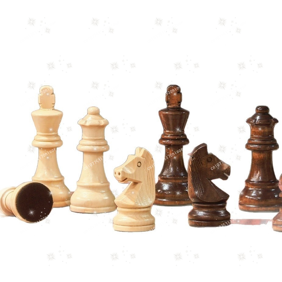 3.75インチの標準競技用大型木製チェスピース（追加の女王2 - Chess Set Wooden のレビューと価格