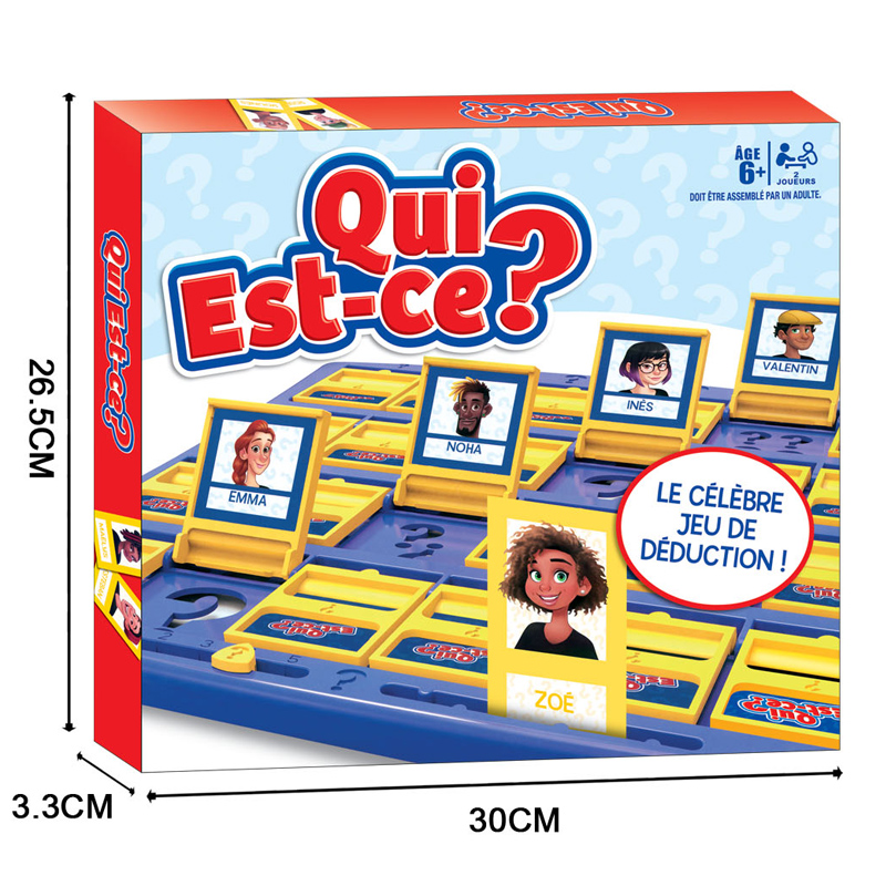 フランスのゲーム「私は誰だ？」ボードゲーム 楽しい推測パーテ - Board Game Guess Who のレビューと価格