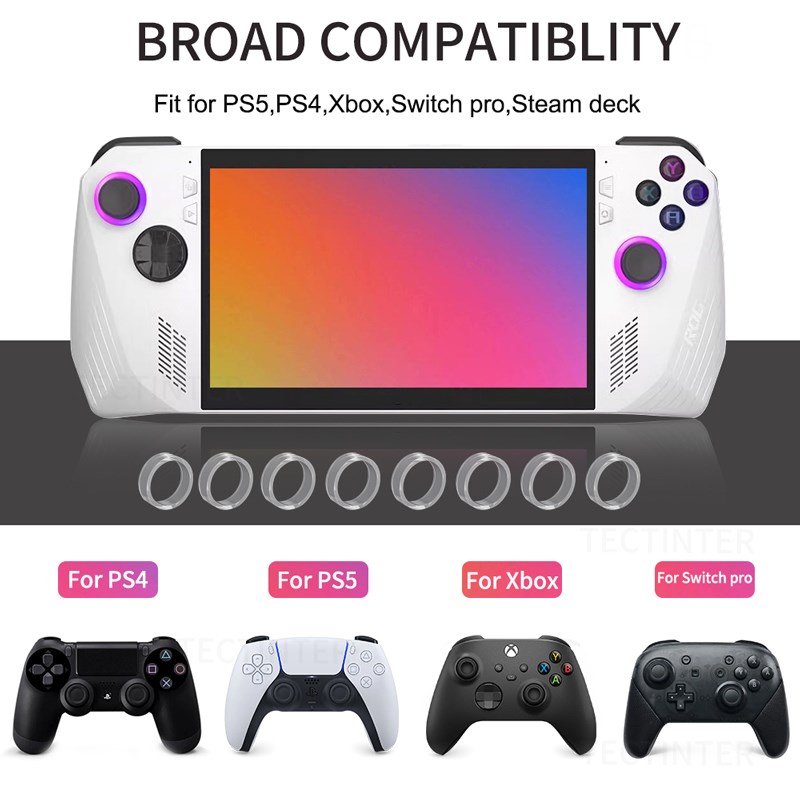 8 個の弾性保護ジョイスティックゴムリング PS5/PS4/ - Board Game Steam のレビューと価格