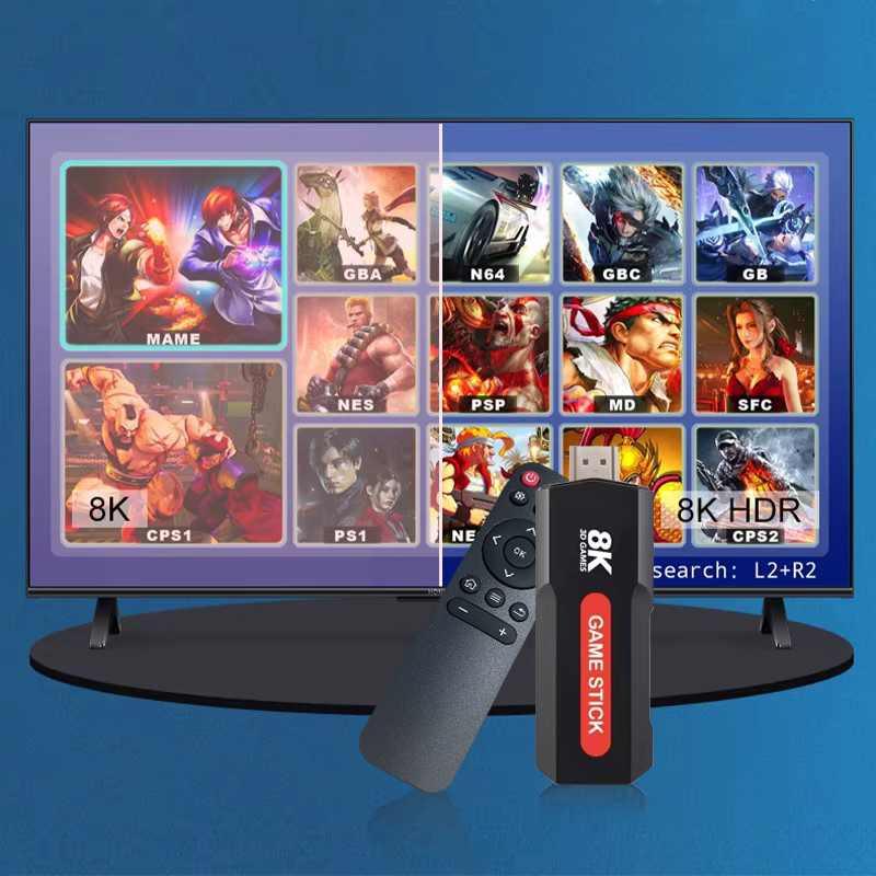 X2ゲームスティックHD 4K 8K 3Dコンソール デュア - Board Game Steam のレビューと価格