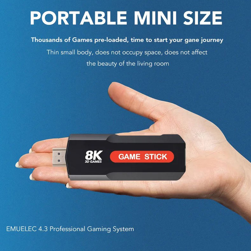 X2ゲームスティックHD 4K 8K 3Dコンソール デュア - Board Game Steam のレビューと価格