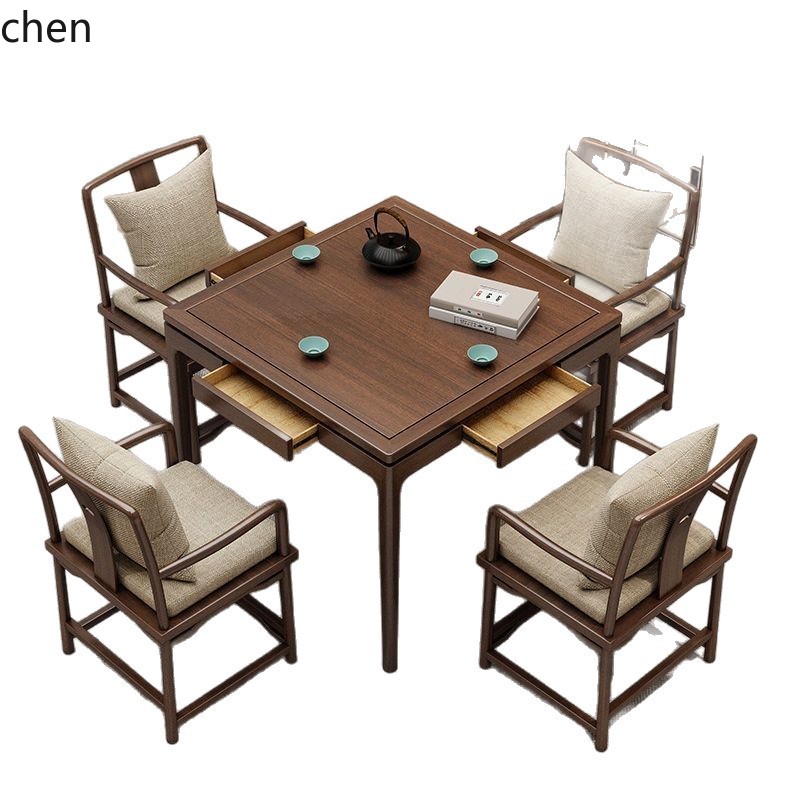 HXL 八仙テーブル 無垢材正方形チェスとカードテーブルと椅 - Chess Set Wooden のレビューと価格